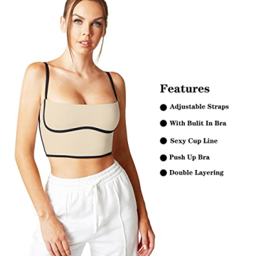 Chic Move With You Adjustable Sports Bra for Active Women