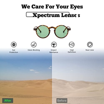 Unisex Stylish Retro Round Sunglasses for All Occasions