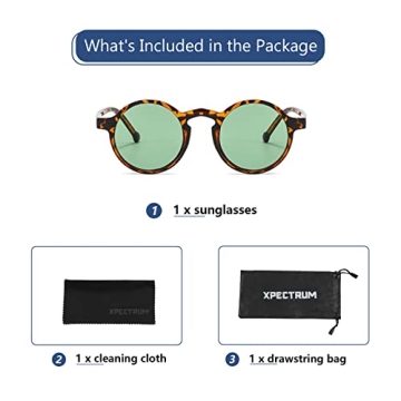 Unisex Stylish Retro Round Sunglasses for All Occasions