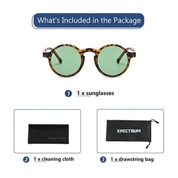 Unisex Stylish Retro Round Sunglasses for All Occasions