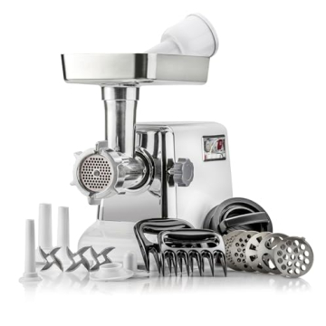 STX International Turboforce 3000 Heavy Duty 5-In-1 Powerful Size #12 • 3 Lb High Capacity Meat Tr...
