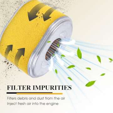 GX160 Air Filter for Honda Engines with Pre Filter