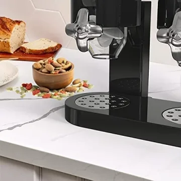 Stylish Triple Food Dispenser for Snacks and Cereal