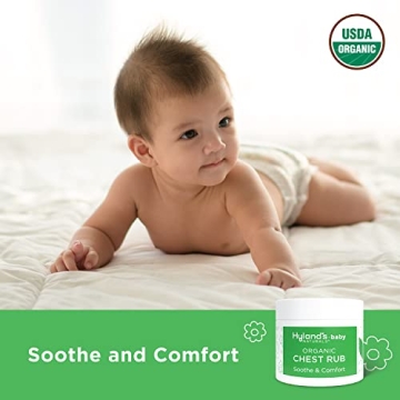 Hyland's Baby Organic Chest Rub, Soothe with Natural Oils