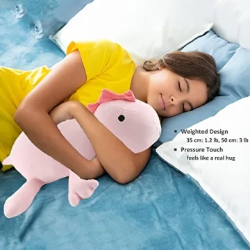 Voyageboat Weighted Dinosaur Plush for Comfort & Fun