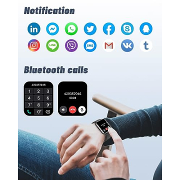 GRV Smart Watch for Call, Fitness, and More