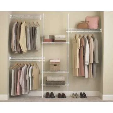 ClosetMaid 5636 SuperSlide Closet Organizer Kit for Home
