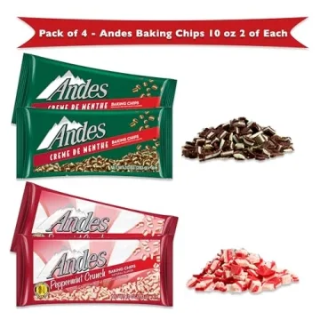 Andes Mint Chocolate Baking Chips - Peppermint & Creme De Menthe