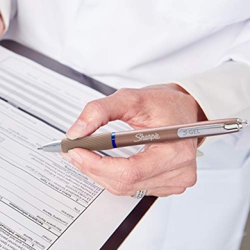 Sharpie S-Gel Pens, Premium Metal Finish, 4 Count