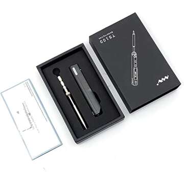 NovelLife 65W Mini TS100 Electric Soldering Iron Kit,Adjustable Temperature,Programmable Smart Chip,Digital OLED Screen Display with TS B2 Solder Tip,Power Supply,XT60 Power Cord (Black B2 Tip)