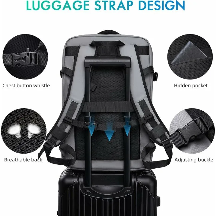 Airline Approved Carry-On Backpack with USB Port