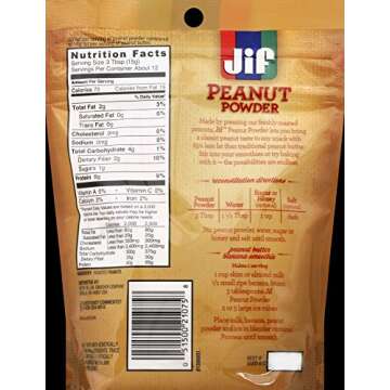 Delicious Jif Peanut Powder 6.5 Oz for Healthy Indulgence