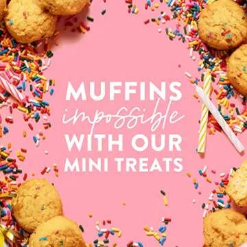 Low Carb Birthday Cake Mini Treats - Keto Muffins Snack