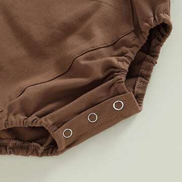 xiqaalombvt Cozy Baby Hoodie Romper for Boys and Girls