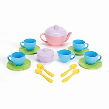 Green Toys Tea Set - Eco-Friendly and Safe Play Toy for Kids