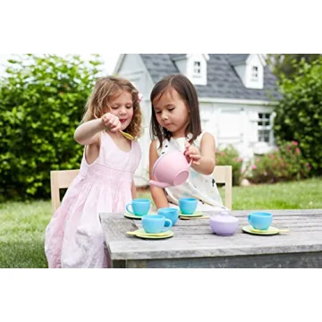 Green Toys Tea Set Perfect for Imaginative Play
