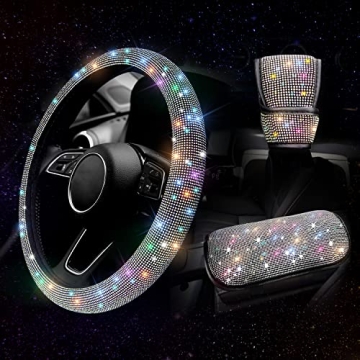 Bling Car Accessories for Women | Stylish Steering Wheel Cover
