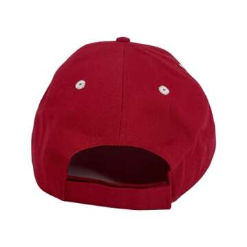 Disney Set Mickey & Minnie Hats Baseball Cap Men's Women's 2 Pack (Red MOM & Grey DAD)