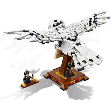 LEGO 75979 Harry Potter Hedwig Moving Wings Owl Building Toy Collectible Display Model
