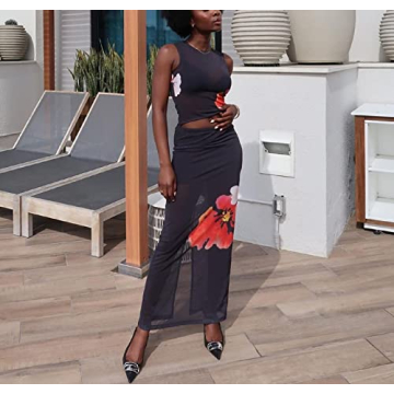 Stylish Women 2 Piece Long Skirt Sets for Every Occasion