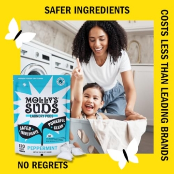 Molly's Suds Laundry Pods - Safe & Effective Detergent