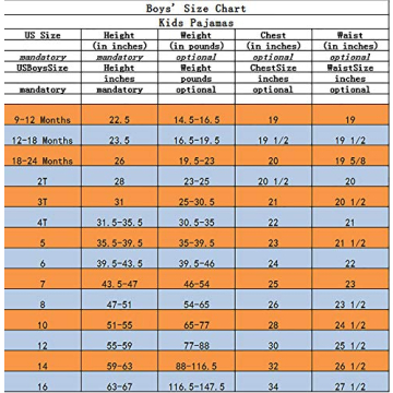 Ultra Soft Kids Pajamas in Solid Colors For Sleep