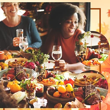 WILLBOND 200 Pcs Bamboo Cocktail Picks for Parties