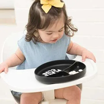 Bella Tunno Wonder Plate - Silicone Suction Baby Plates