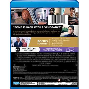 No Time to Die (2021) - 3-Disc Collector's Edition Blu-ray + DVD + Digital
