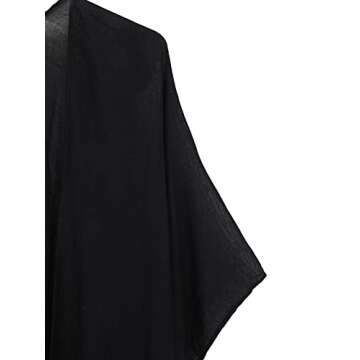 Breezy Lane Lightweight Beach Cover Up Kimono for Women