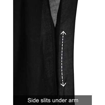 Breezy Lane Lightweight Beach Cover Up Kimono for Women