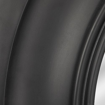 Creative Co-Op Hexagonal Carved Wood Framed Wall Mirror, Black