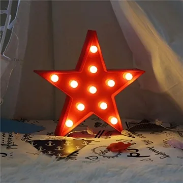 Pooqla Star Light Marquee LED Decor for Special Events