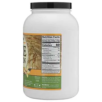 Nutribiotic Rice Protein Vanilla 3 lb - Plant-Based Protein