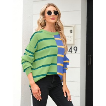 Discover Stylish Comfort with Fisoew Striped Pullover