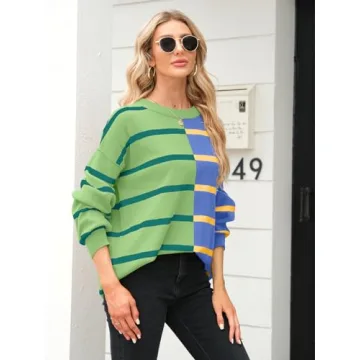 Discover Stylish Comfort with Fisoew Striped Pullover