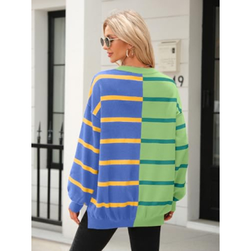 Discover Stylish Comfort with Fisoew Striped Pullover