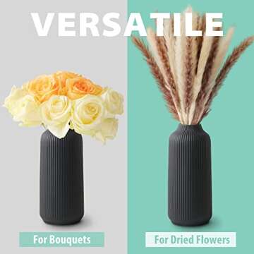 flature Ceramic Vase - Stylish Scandinavian Design for Botanicals
