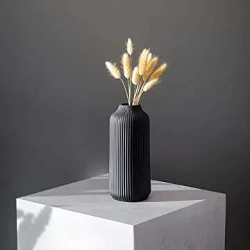 flature Nordic Style Ceramic Vase for Boho Decor