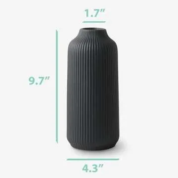 flature Nordic Style Ceramic Vase for Boho Decor