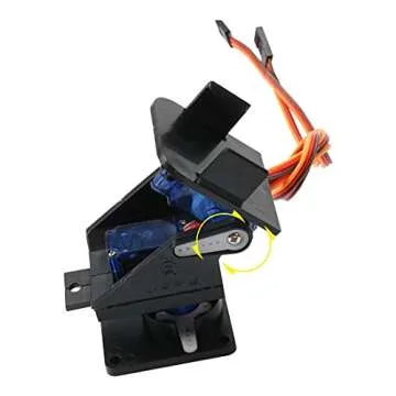 Mini Pan/Tilt Camera Platform Anti-Vibration Camera Mount w/ 2 Servos Aircraft FPV