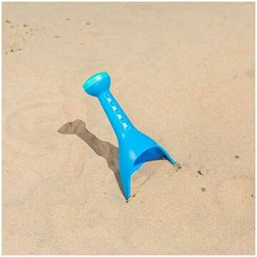 Hape Beach and Sand Toys Rain Shovel Toys, Blue (E4050)