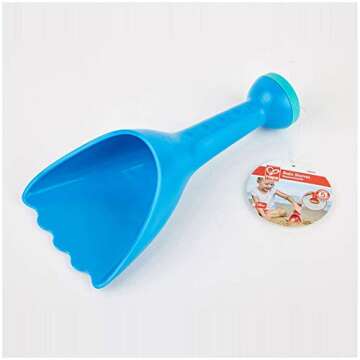 Hape Beach and Sand Toys Rain Shovel Toys, Blue (E4050)