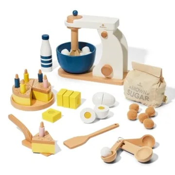 KiwiCo Bake-a-Cake Stand Mixer: Inspire Learning with Kids Baking Set
