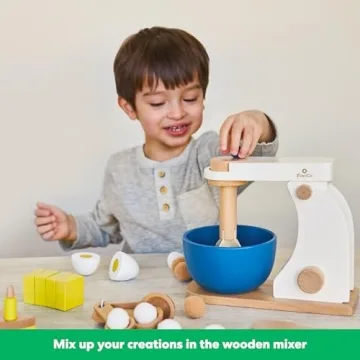 KiwiCo Bake-a-Cake Stand Mixer Kids Baking Set 3+