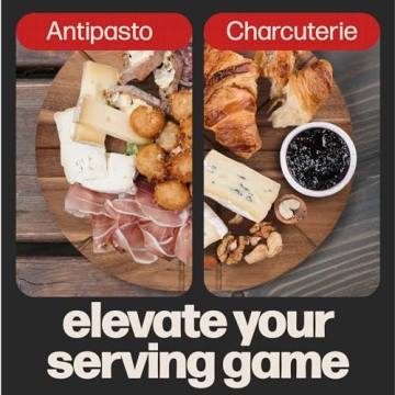 Hans Grill Pizza Cutting Board & Cutter Set - Perfect for Chefs