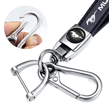 Stylish Genaughty Leather Car Keychain for Men & Women