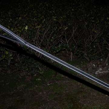 HIPIPET Double Dog Leash Reflective Dual Dog Leash Two Dog Leash 360° Swivel No Tangle Wider Soft Padded Handle Bungee Shock Absorbing for Medium Large Dog Pets