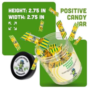 Positive Pickle Affirmation Jar as Unique Gift Idea