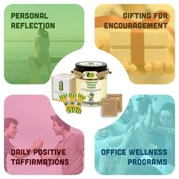 Positive Pickle Affirmation Jar as Unique Gift Idea
